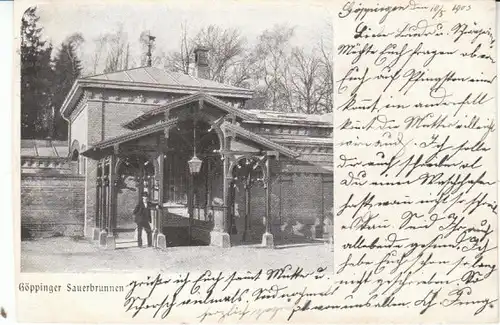 Göppingen Sauerbrunnen um 1900 gl1903 26.468