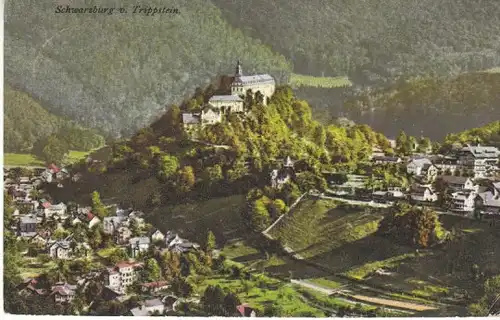 Schwarzburg vom Trippstein gl1924 B4483