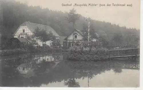 Eisenberg Gasthof Naupolds Mühle gl1909 90.029