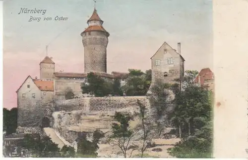 Nürnberg Burg von Osten ngl B5334