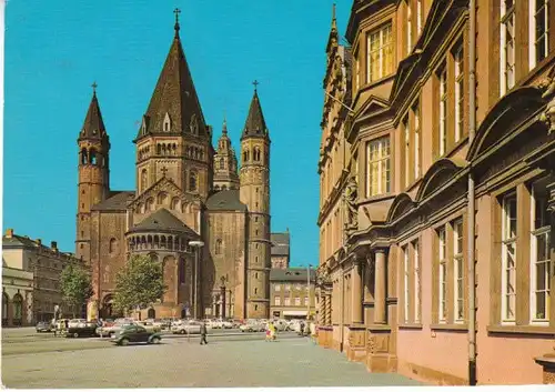 Mainz a.Rh. Gutenberg-Museum u.Dom gl1975 29.056
