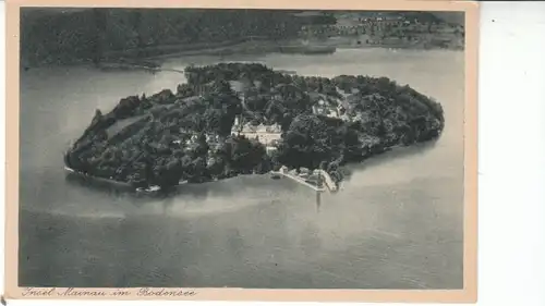 Insel Mainau im Bodensee Luftaufnahme ngl 26.369