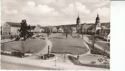 Freudenstadt Schwarzwald Marktplatz gl1954 26.096