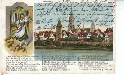 D'Schwobamädla von Ulm a.D. gl1908 25.614