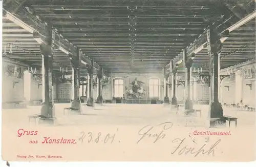 Konstanz a.B. Conciliumssaal gl1901 26.758