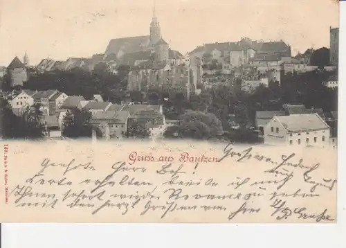 Bautzen Stadtpanorama gl1899 85.946