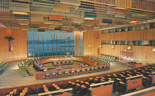 United Nations Headquater Council Chamber ngl 114.650