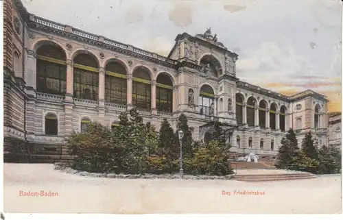 Baden-Baden Das Friedrichsbad gl1907 26.841