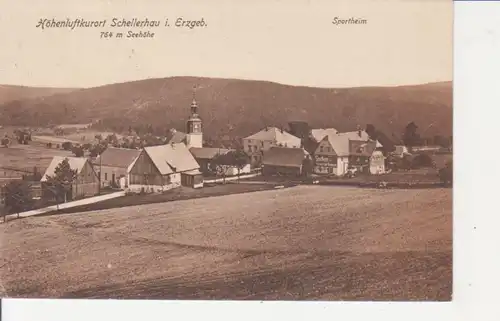 Schellerhau Sportheim Panorama gl1929 86.740