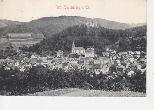 Bad Leutenberg Stadtpanorama gl1916 88.780