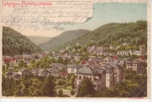 Friedrichroda Panorama gl1902 90.262