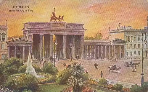 Berlin Brandenburger Tor feldpgl1917 117.268