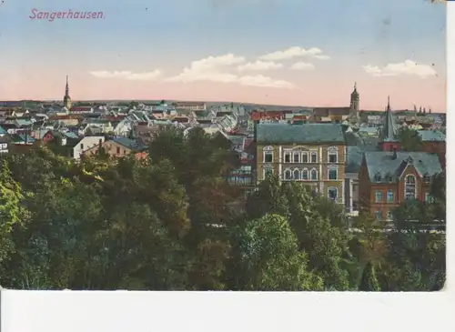 Sangerhausen Stadtpanorama gl1916 92.168