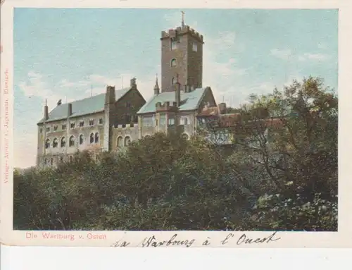 Die Wartburg von Osten gesehen ngl 90.423