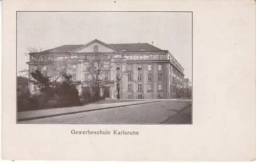 Karlsruhe Gewerbeschule ngl 26.268