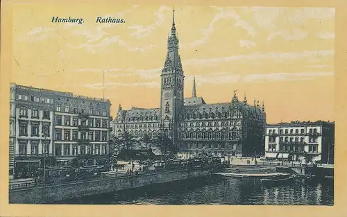 Hamburg Rathaus gl1913 114.433