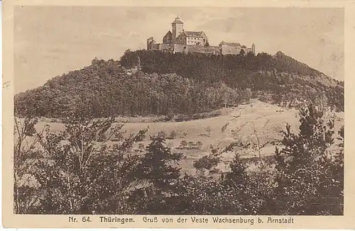 Veste Wachsenburg b. Arnstadt gl1933 C1555