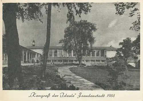 Freudenstadt Kongress der Ideale 1955 ngl 114.518