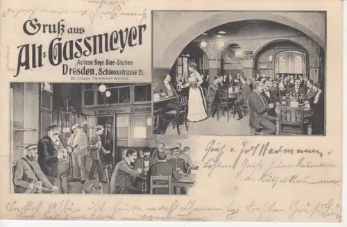 Dresden Alt-Gassmeyer Bierstube gl1911 86.353