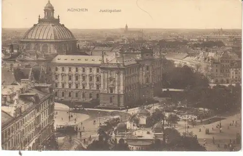 München Justizpalast gl1907 27.278