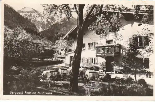 Staudach/Chiemgau Bergcafé Mühlwinkl gl~1960? B8109