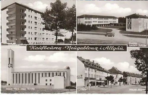 Kaufbeuren-Neugablonz Mehrbildkarte gl1959 B4158