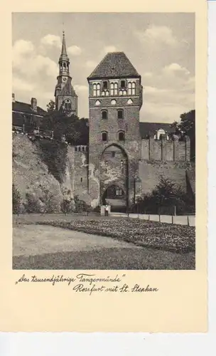 Tangermünde Rossfurt mit St. Stephan ngl 90.817