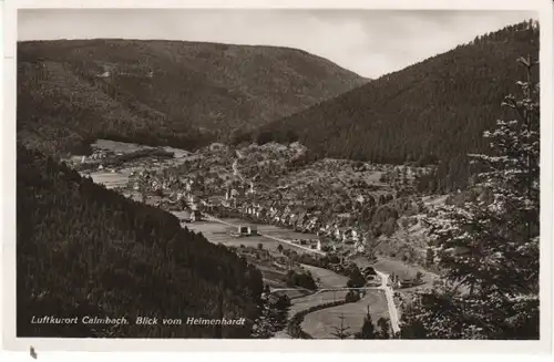 Calmbach Schwarzwald vom Heimenhardt gl1938 25.936