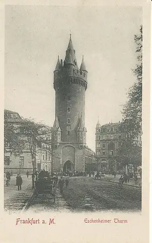 Frankfurt a.M. Eschenheimer Turm ngl 132.198