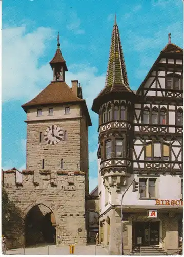 Konstanz a.B. Schnetztor Hirsch-Apotheke gl1987 26.482