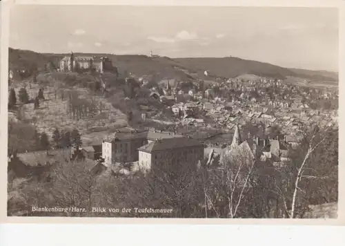 Blankenburg Blick von der Teufelsmauer gl1934 91.352