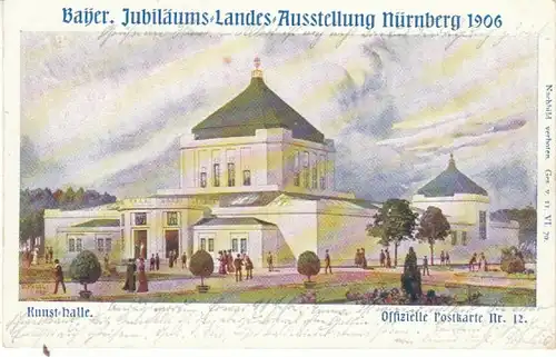 Nürnberg Bayer.Jubil.-Landes-Ausst. 1906 gl1907 27.453