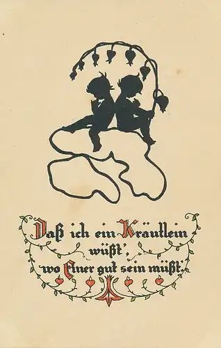 Schattenbild nach Original von M. Klein ngl 114.101