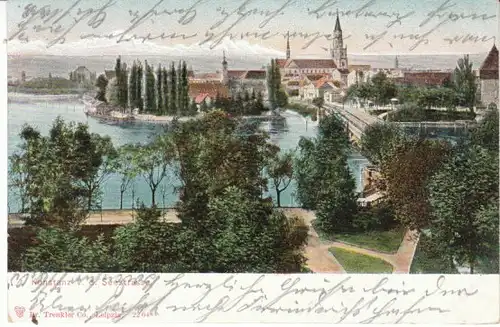 Konstanz a.B. Seestraße >>Münster gl1905 26.757
