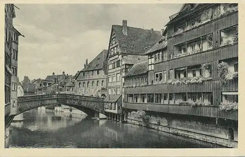 Nürnberg Partie an der Fleischbrücke ngl 124.531