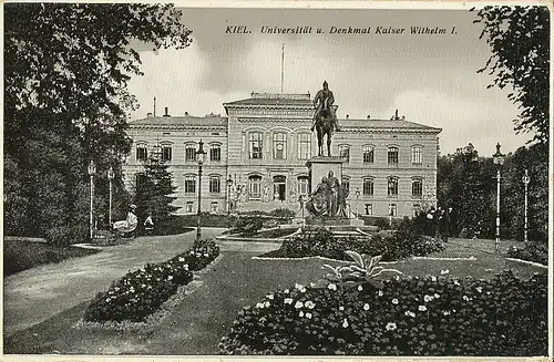 Kiel Universität und Denkmal ngl 116.161
