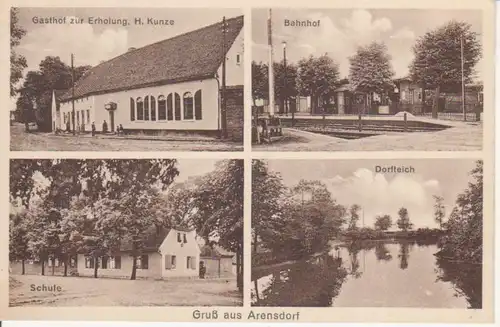 Ahrensdorf Gasthof zur Erholung Bahnhof ngl 91.784
