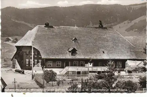 Bernau Schwarzw. Geb.-Haus Hans Thoma ngl 26.844