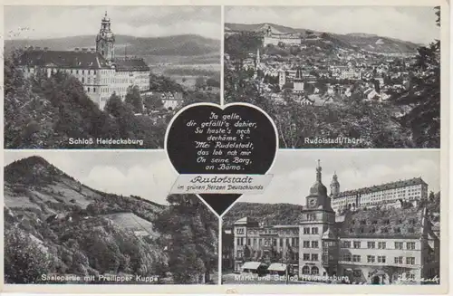 Rudolstadt Mehrbildkarte feldpgl1940 88.636