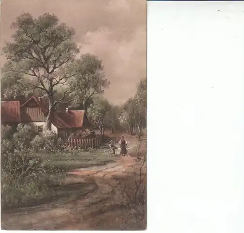 Dörfliches Idyll gl1913 27.149