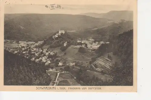 Schwarzburg Panorama bahnpgl1914 88.842