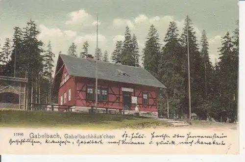 Ilmenau/Gabelbach Gabelbachhäuschen ngl 89.712