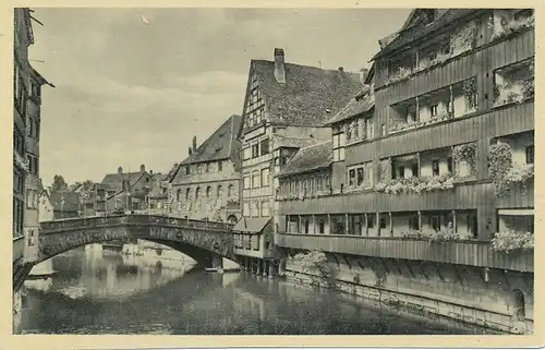 Nürnberg Partie an der Fleischbrücke ngl 124.530