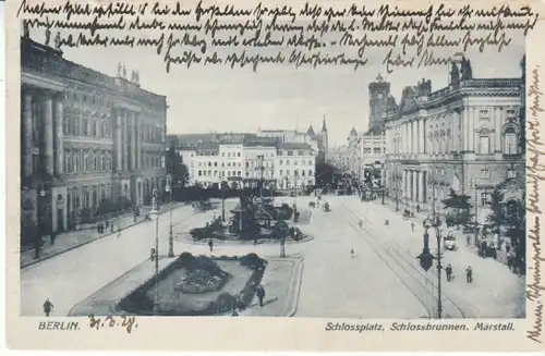 Berlin Kgl.Schloß Schloßpl. Marstallgeb. gl1928 B4653