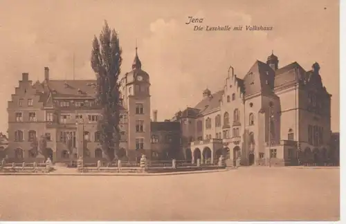 Jena Die Lesehalle mit Volkshaus ngl 88.999