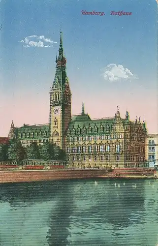 Hamburg Rathaus gl1929 115.878