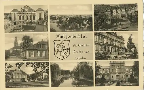 Wolfenbüttel 8 Teilansichten feldpgl1943 116.622