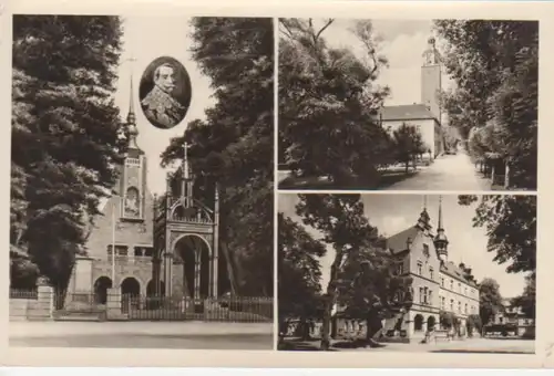 Lützen Gustav-Adolf-Kapelle mit Denkmal ngl 92.387