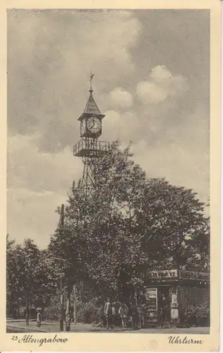 Altengrabow Uhrturm feldpgl1940 90.652