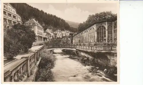 Wildbad Schwarzw. Trinhalle Olgastraße gl1940 26.569